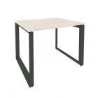 Стол рабочий на О-образном м/к Рива ONIX O.MO-SP-1.8 Денвер Светлый/Антрацит