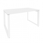 Стол рабочий на О-образном м/к Рива ONIX O.MO-SP-3.8 Белый Бриллиант