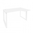 Стол эргономичный правый на О-образном м/к Рива ONIX O.MO-SA-2R Белый Бриллиант
