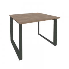 Стол переговорный 1 столешница Рива ONIX O.MO-PRG-1.1 Дуб Аризона/Антрацит