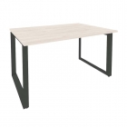 Стол переговорный 1 столешница Рива ONIX O.MO-PRG-1.3 Денвер Светлый/Антрацит