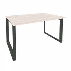 Стол переговорный 1 столешница Рива ONIX O.MO-PRG-1.3 Денвер Светлый/Антрацит