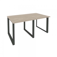 Стол переговорный 2 столешницы Рива ONIX O.MO-PRG-2.0 Дуб Аттик/Антрацит