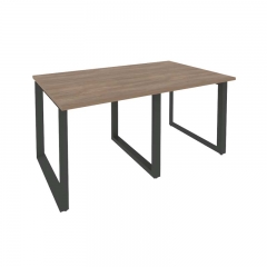 Стол переговорный 2 столешницы Рива ONIX O.MO-PRG-2.0 Дуб Аризона/Антрацит