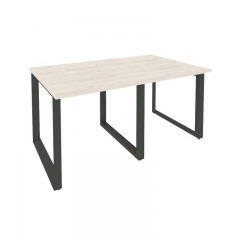 Стол переговорный 2 столешницы Рива ONIX O.MO-PRG-2.0 Денвер Светлый/Антрацит