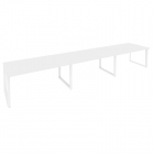 Стол переговорный 3 столешницы Рива ONIX O.MO-PRG-3.4 Белый Бриллиант