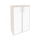 Шкаф средний широкий Рива ONIX O.ST-2.4R white Денвер Светлый