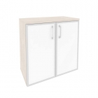 Шкаф низкий широкий Рива ONIX O.ST-3.2R white Денвер Светлый