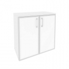 Шкаф низкий широкий Рива ONIX O.ST-3.2R white Белый Бриллиант