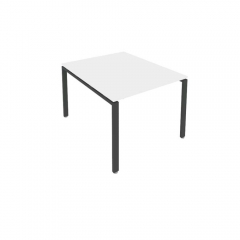Переговорный стол 1 столешница Рива Metal System Б.ПРГ-1.1 Белый/Антрацит