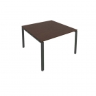 Переговорный стол 1 столешница Рива Metal System Б.ПРГ-1.2 Венге/Антрацит
