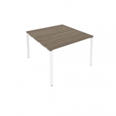 Переговорный стол 1 столешница Рива Metal System Б.ПРГ-1.2 Вяз/Белый