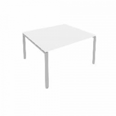 Переговорный стол 1 столешница Рива Metal System Б.ПРГ-1.3 Белый/Серый