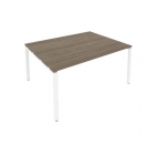 Переговорный стол 1 столешница Рива Metal System Б.ПРГ-1.4 Вяз/Белый