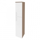 Шкаф высокий узкий правый Рива ONIX O.SU-1.8R Дуб Аризона/Белый