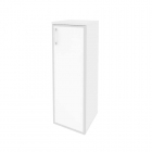 Шкаф средний узкий правый Рива ONIX O.SU-2.4RR white Белый Бриллиант