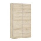 Шкаф-купе двухдверный Е1 Прайм 1600 ДСП/ДСП Дуб сонома