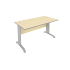 Стол письменный Рива Riva ПЛ.СП-3 Клен/Металлик