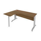 Стол криволинейный левый Рива Riva ПЛ.СА-4 Л Орех Гварнери