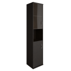 Шкаф высокий узкий левый Рива Riva А.СУ-1.4 Л Венге Цаво