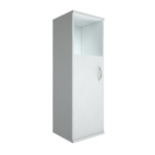 Шкаф средний узкий левый Рива Riva А.СУ-2.1 Л Белый