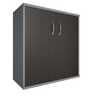 Шкаф низкий широкий Рива Riva А.СТ-3.1 Венге/Металлик