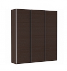 Шкаф-купе трехдверный Е1 Прайм 1800 ДСП/ДСП/ДСП Венге