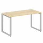 Стол письменный на О-образном м/к Рива METAL SYSTEM БО.СП-3 Акация/Серый