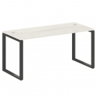 Стол письменный на О-образном м/к Рива METAL SYSTEM БО.СП-4 Наварра/Антрацит