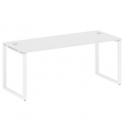 Стол письменный на О-образном м/к Рива METAL SYSTEM БО.СП-5 Белый/Белый