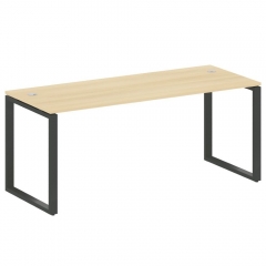 Стол письменный на О-образном м/к Рива METAL SYSTEM БО.СП-5 Белый/Серый