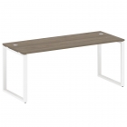 Стол письменный на О-образном м/к Рива METAL SYSTEM БО.СП-5 Вяз/Белый