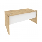 Стол письменный Рива ONIX O.SP-4.8 Тиквуд Светлый/Белый