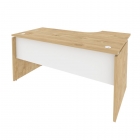 Стол эргономичный левый Рива ONIX O.SA-1L Тиквуд Светлый/Белый