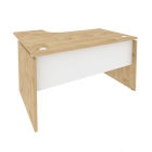 Стол эргономичный правый Рива ONIX O.SA-3R Тиквуд Светлый/Белый