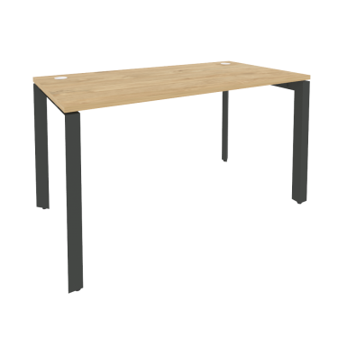 Стол рабочий на П-образном м/к Рива ONIX O.MP-SP-3.7 Тиквуд Светлый/Темный