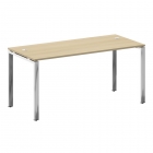 Стол рабочий руководителя Рива METAL SYSTEM DIRECT БП.СРР-4.7 Дуб Наварра