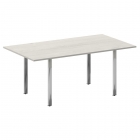 Стол переговорный Рива METAL SYSTEM DIRECT БП.ПРГ-180 Дуб Наварра