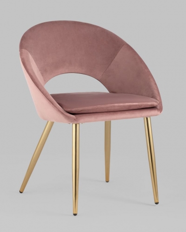 Стул Stool Group Кензи рогожка Пыльно-розовый