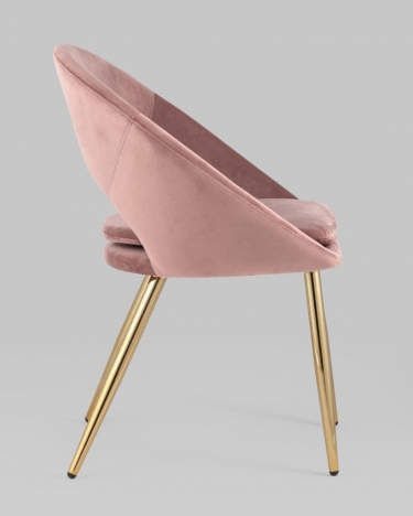 Стул Stool Group Кензи рогожка Пыльно-розовый