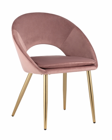Стул Stool Group Кензи рогожка Пыльно-розовый
