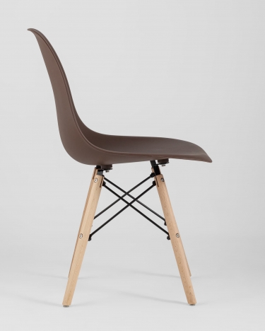 Стул Stool Group Style DSW NEW Коричневый