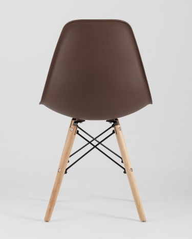 Стул Stool Group Style DSW NEW Коричневый