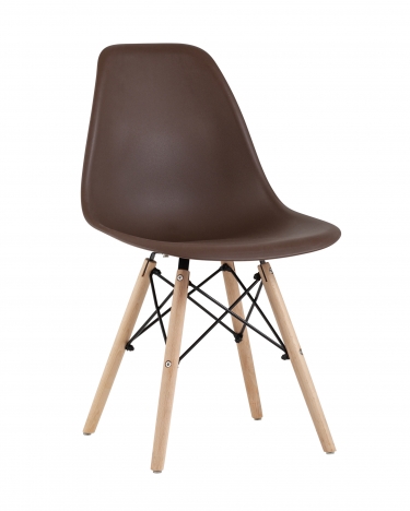 Стул Stool Group Style DSW NEW Коричневый