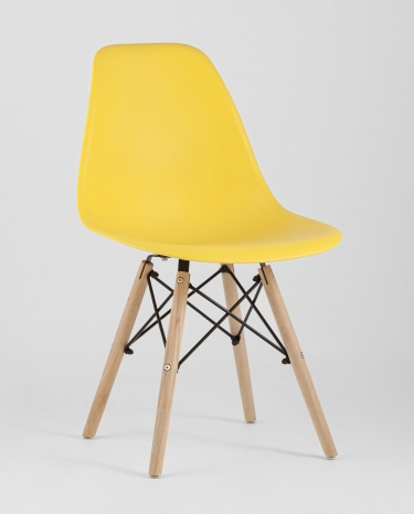 Стул Stool Group Style DSW NEW Желтый