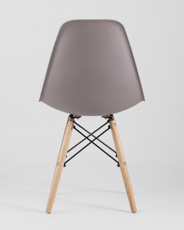 Стул Stool Group Style DSW NEW Темно-бежевый