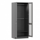 Шкаф двухстворчатый Любимый дом Амели ЛД 642.830.000 Оникс серый