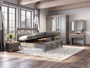 Спальный гарнитур Любимый дом Амели 13 Оникс серый