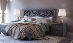 Комплект мебели для спальни Любимый дом Джулия 1 Оникс серый