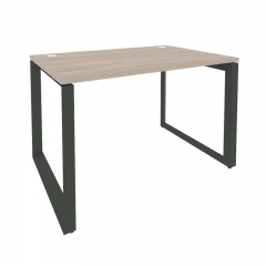 Стол рабочий на О-образном м/к Рива ONIX O.MO-SP-2.8 Тиквуд Светлый/Антрацит